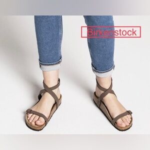 NWT Birkenstock Daloa Mocha Birkibuc Sandals